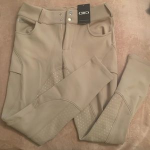Correct Connect Beige Full Seat Breeches Medium.